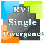 RVI divergence indicator with alert for NinjaTrader 8.