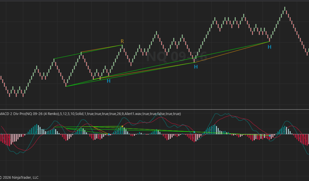 用于 NinjaTrader 8 的 MACD 双重背离专业版：高级动能校准指南
